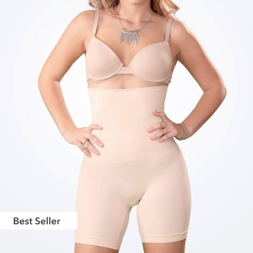High Waisted Shaper Tummy Control Faja Shorts